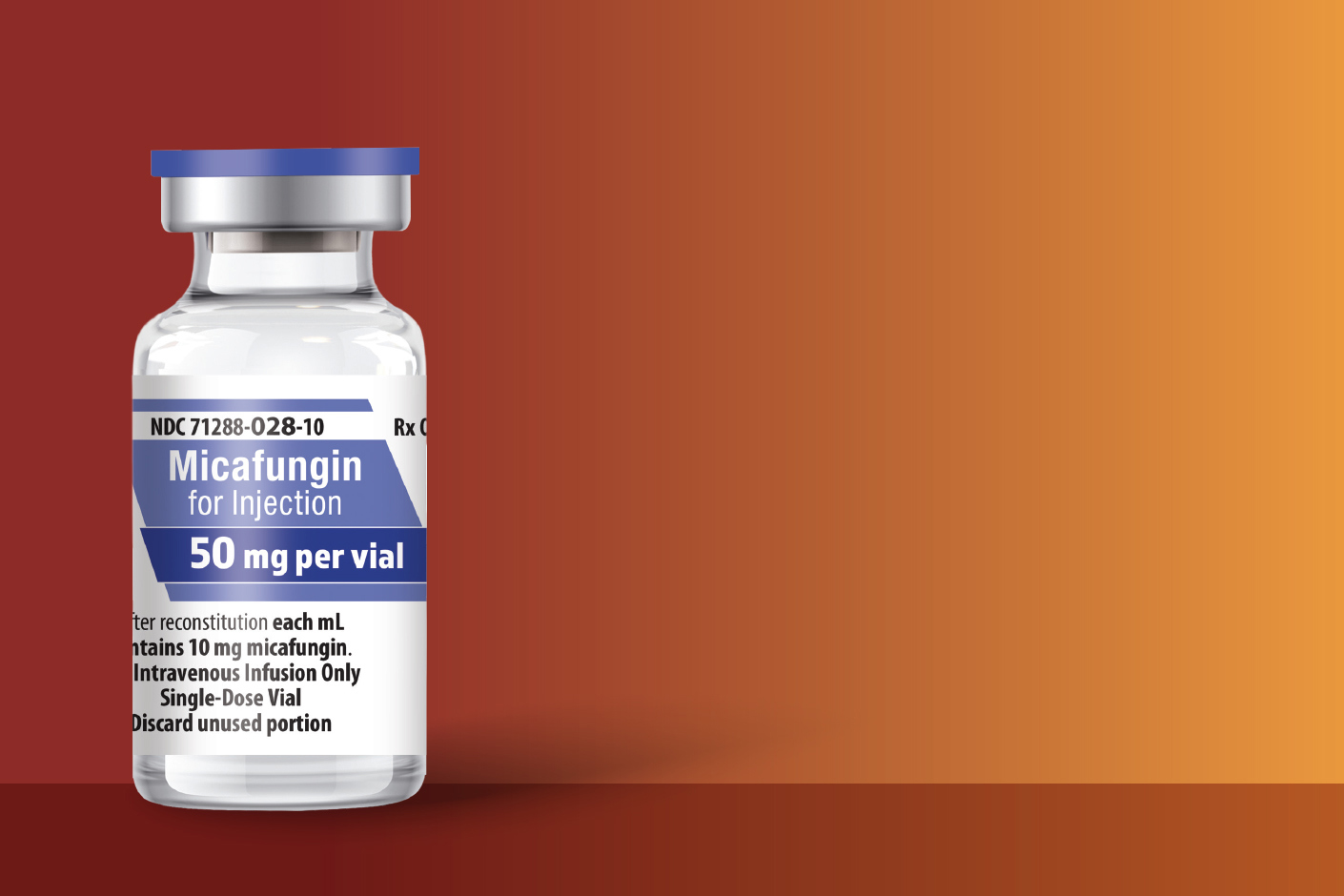 Micafungin for Injection, 50 mg per vial, SDV Now Available