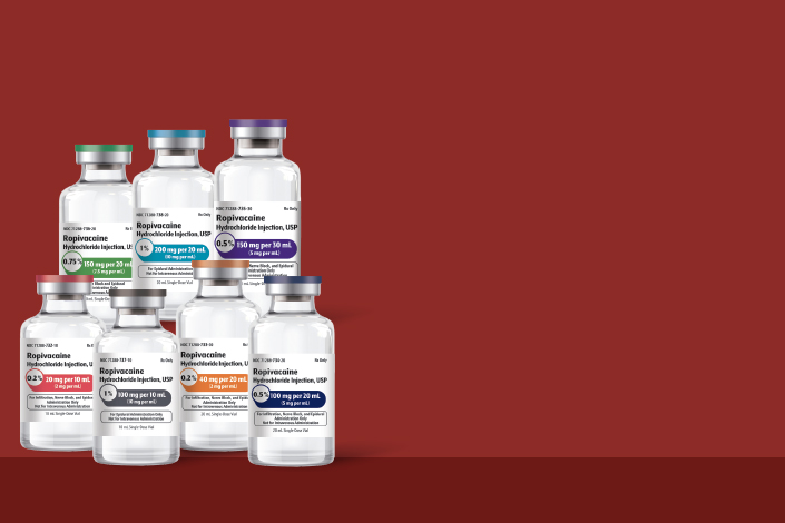Ropivacaine Hydrochloride Injection, USP All Sizes Now Available