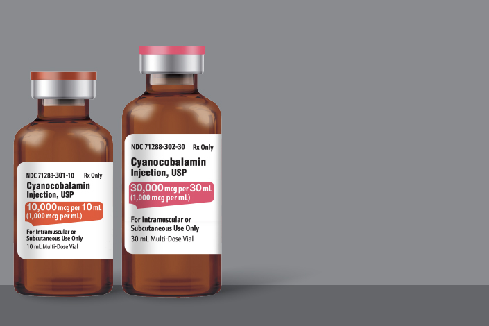 Meitheal Pharmaceuticals has Two New Strengths of Cyanocobalamin Injection, USP Now Available