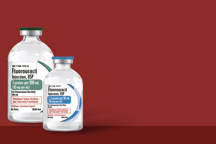 Meitheal Pharmaceuticals has Fluorouracil Injection, USP 5 g per 100 mL, Now Available in a pack of 1 PBP vial
